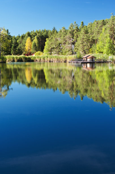 意大利钓鱼小屋图片下载