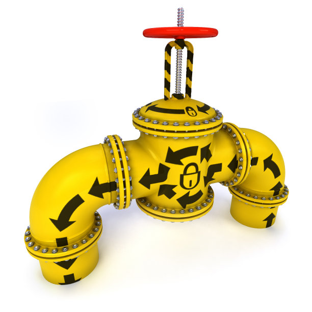 管路上阀门图片下载