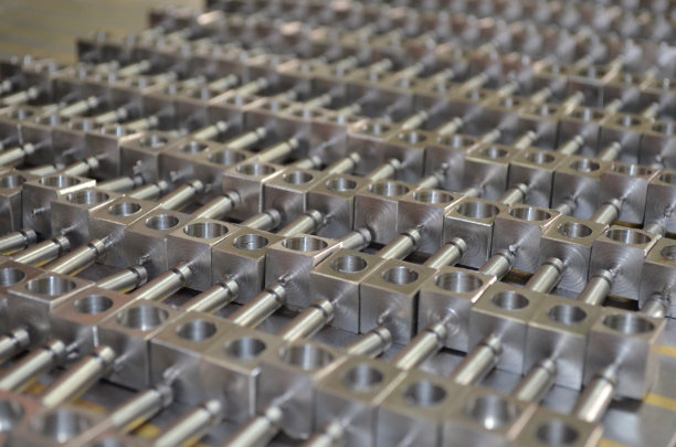 金属部件的特写图片下载