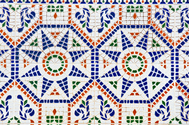 西班牙瓷砖图片下载