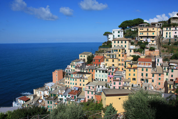 海景与蓝天建筑图片下载