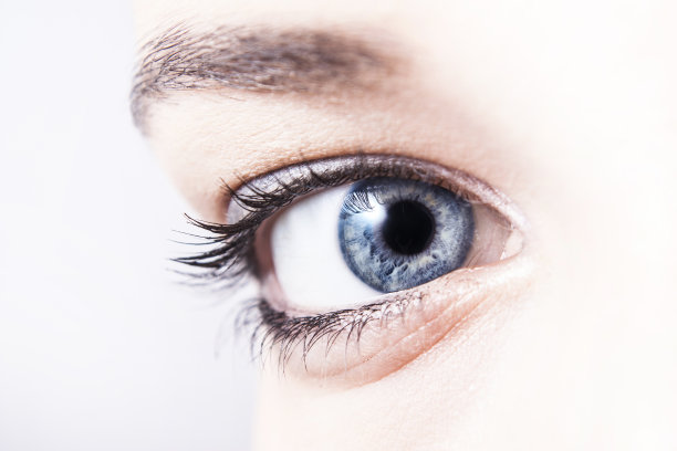 女人眼睛的特写图片下载