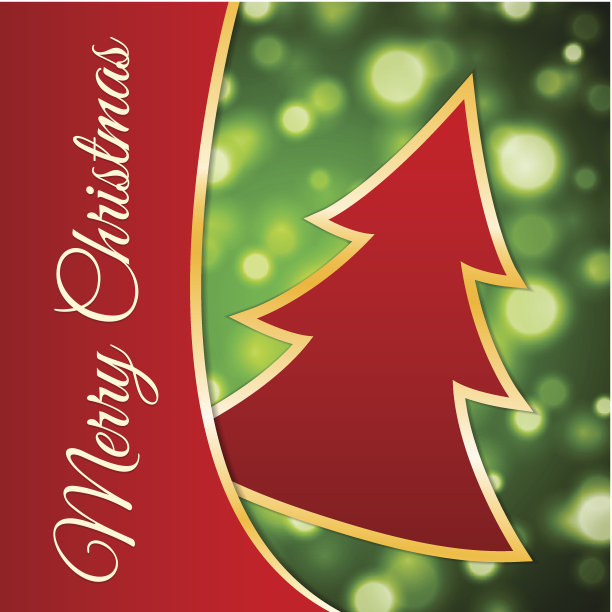 圣诞快乐卡图片下载