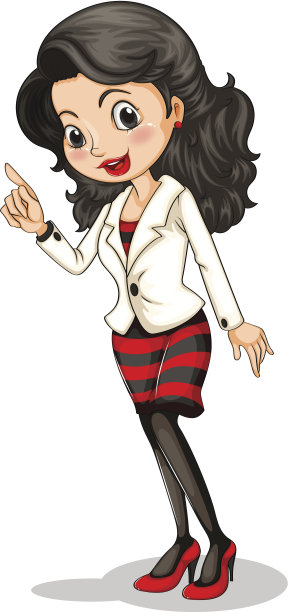 时尚的女商人图片下载