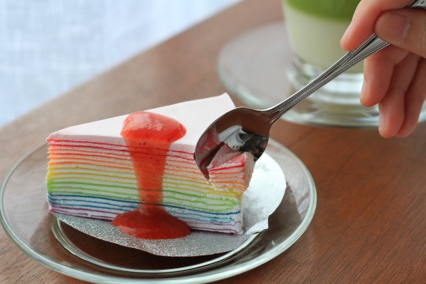 可丽饼配茶图片下载