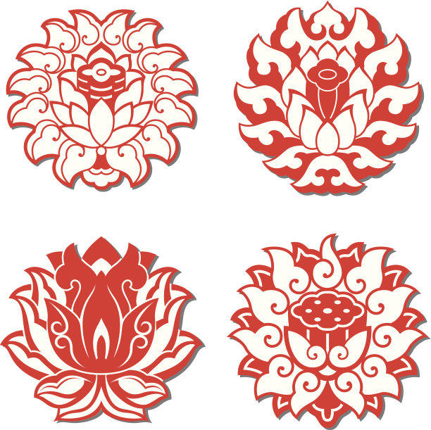 莲花图案图片下载