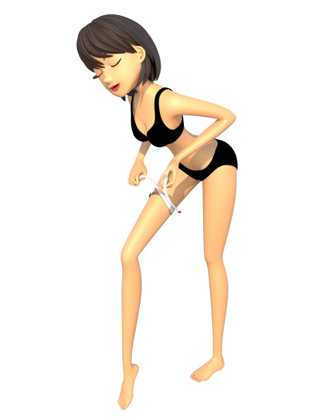 测量大腿图片下载