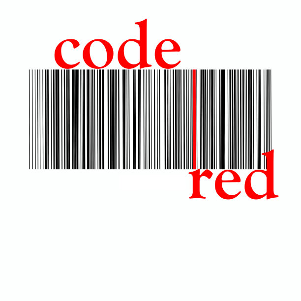 条形码红图片下载