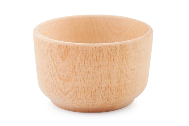 空的木制碗图片下载