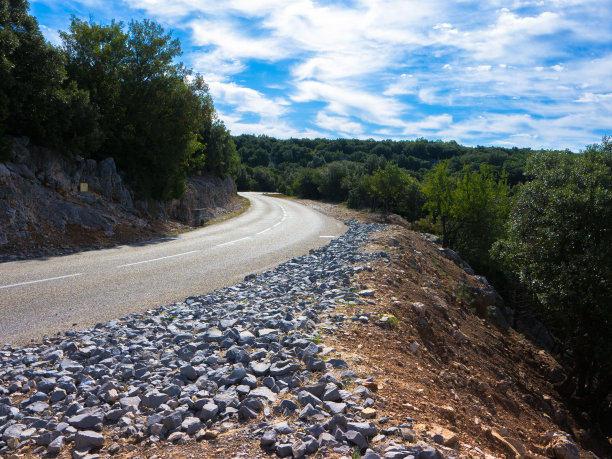 夏天的乡村公路图片下载