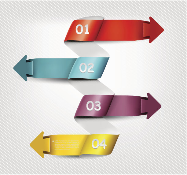 信息图形横幅与数字图片下载