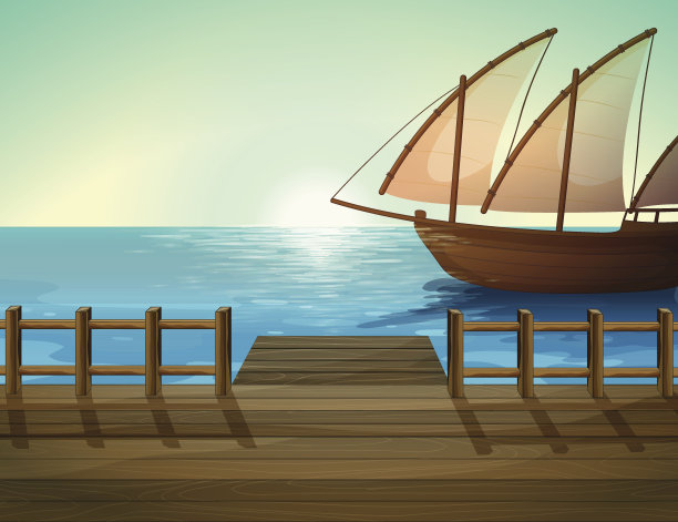 船舶和海港素材图片