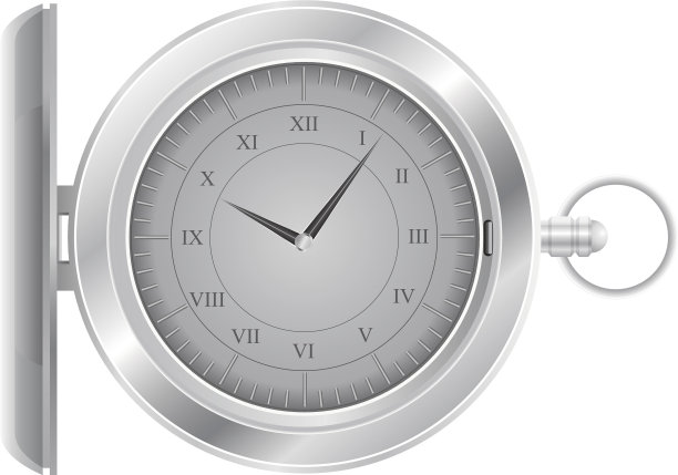 怀表矢量图图片下载