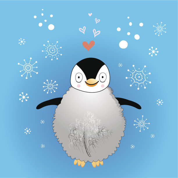 有趣的小企鹅图片下载