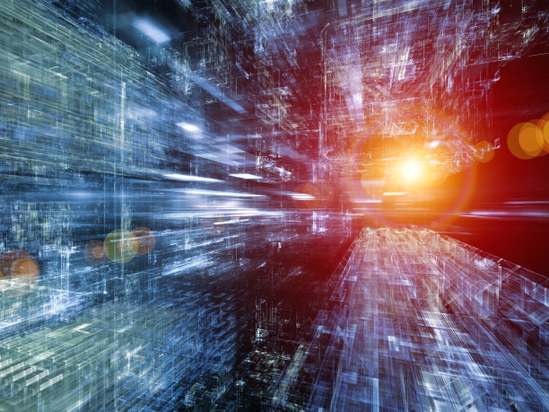 数字分形世界可视化图片下载