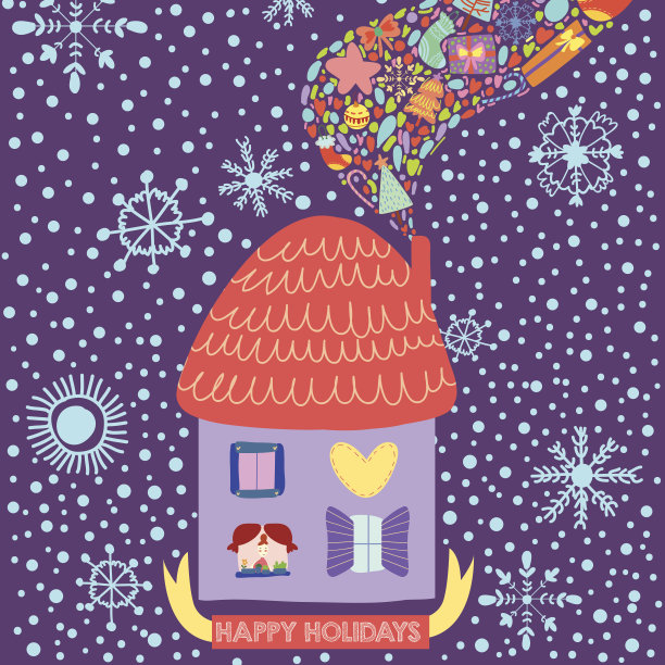 圣诞假期归图片下载