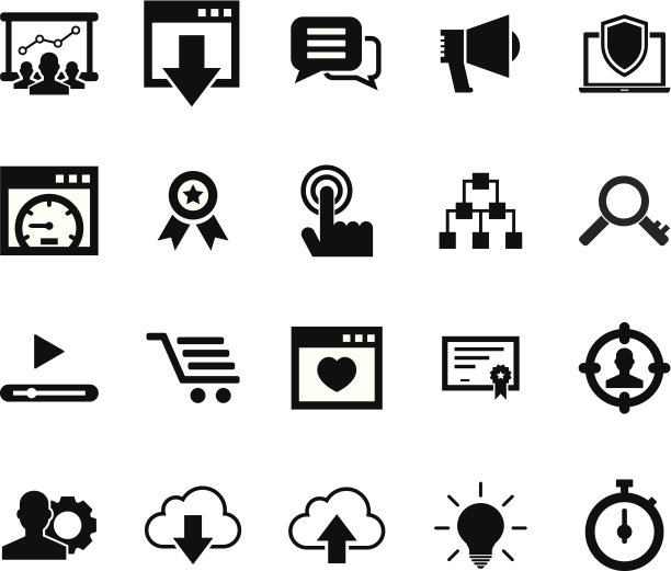 搜索引擎优化图标设置图片下载