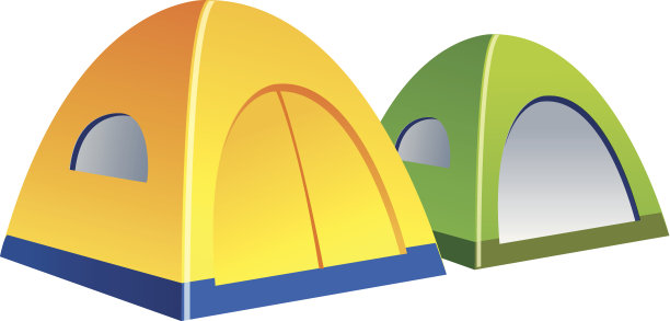 矢量图标帐篷图片下载