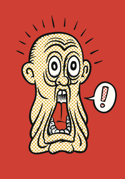 下巴下降图片下载