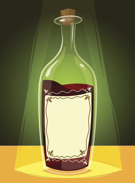 一瓶酒图片下载