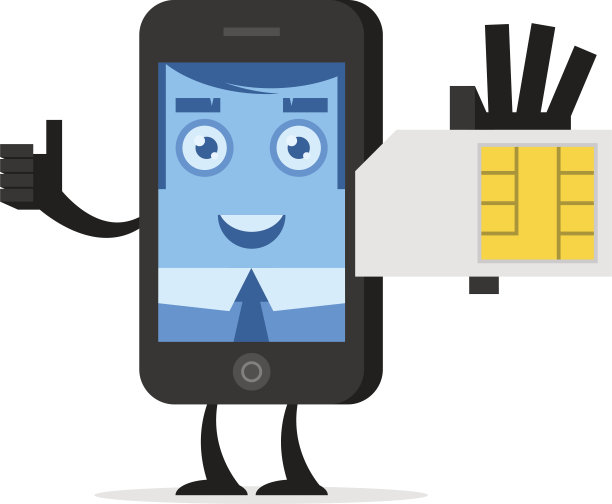 字符手机有SIM卡图片下载