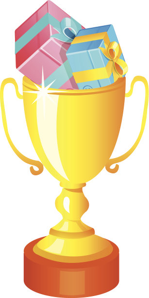 向量图标金奖杯图片下载