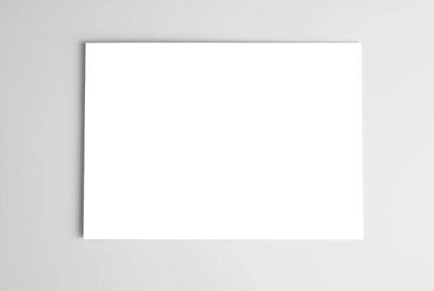 灰色背景上的白色卡片图片下载