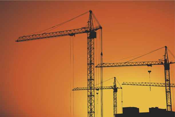用于建筑行业的建筑起重机图片下载
