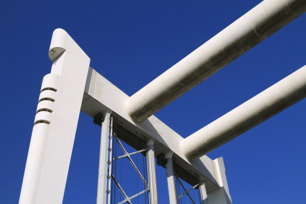 建筑铁路桥在Dordrecht图片下载