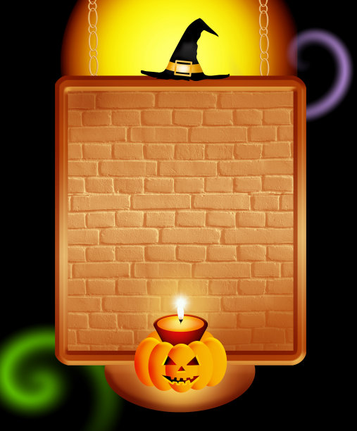 万圣节蜡烛图片下载