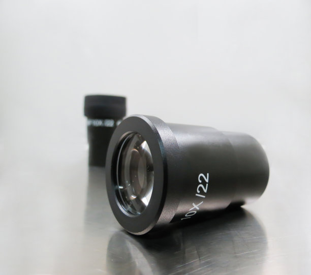 实验室显微镜目镜，具有不同的放大率图片下载