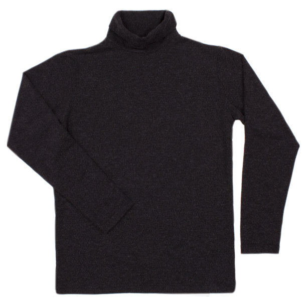 黑色高领毛衣图片下载