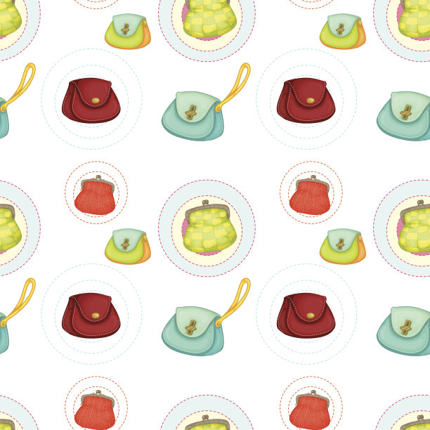 各种各样的包和钱包图片下载