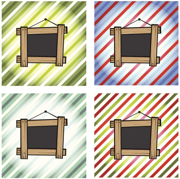 木质框架上的包装纸背景图片下载