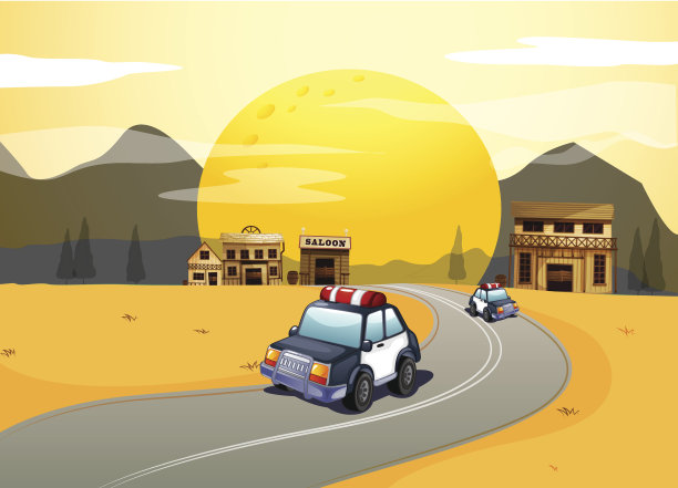 路上的车辆图片下载