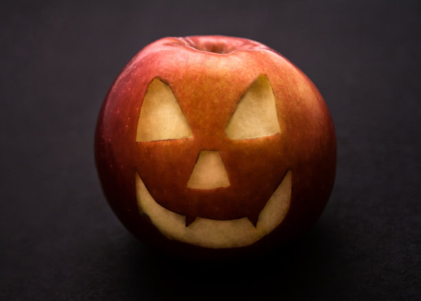 苹果南瓜灯图片下载