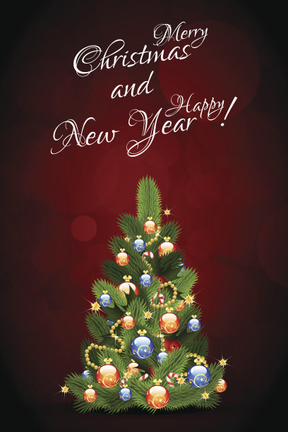 圣诞快乐，恭贺新禧图片下载