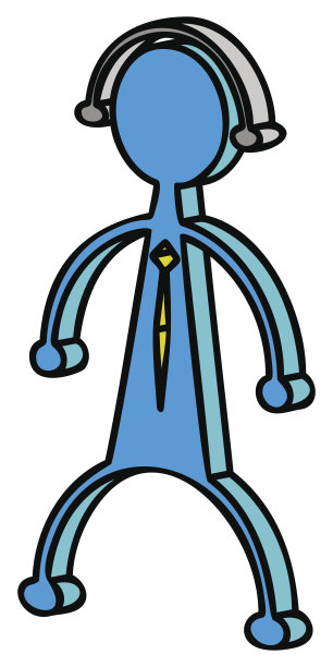 听音乐的人(3d)图片下载