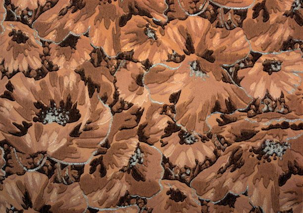 仿古抽象印花墙纸图片下载