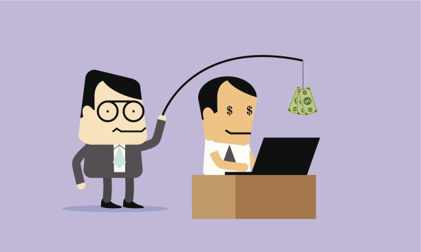 为金钱和成功努力工作图片下载