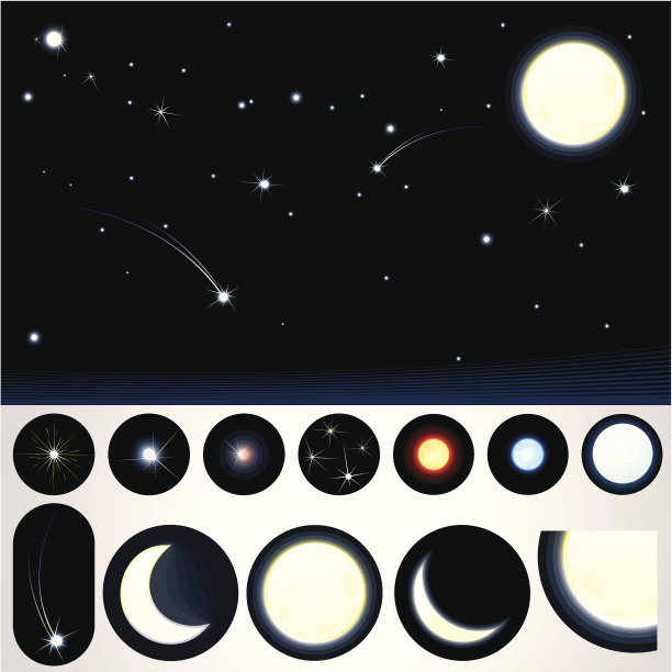 可定制的夜空图片下载