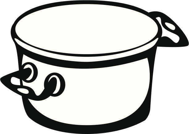 Pan孤立在白色背景上图片下载