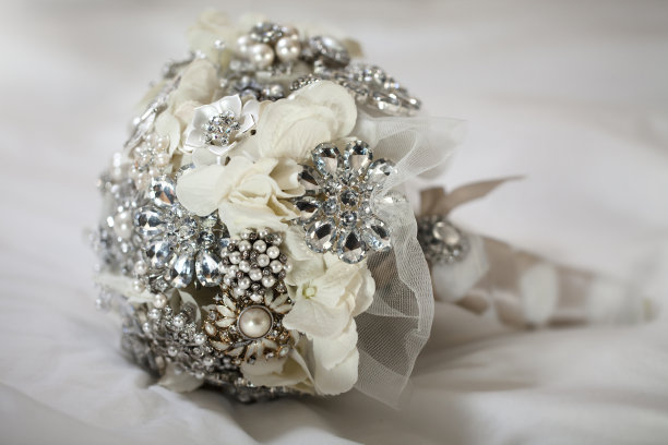 新娘胸针花束图片下载