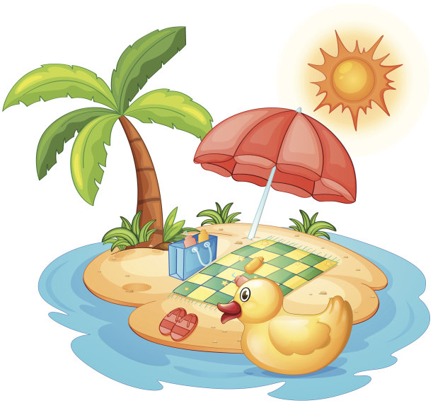 夏日沙滩图片下载