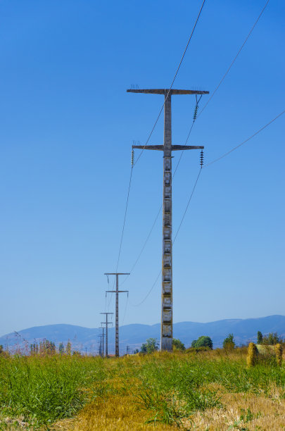 高压输电站图片下载