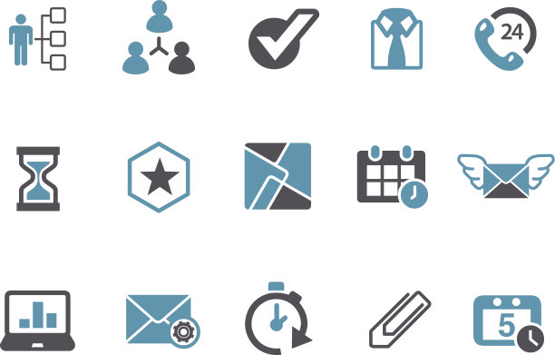 办公室图标设置图片下载