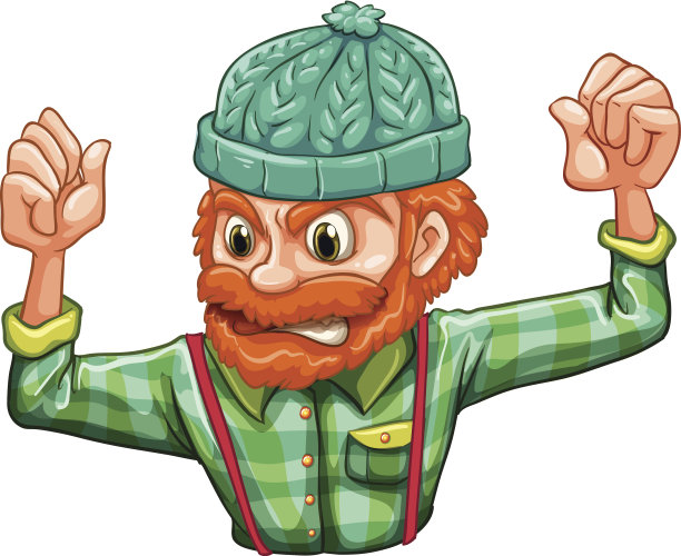 愤怒的伐木工人图片下载