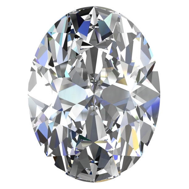 白色背景上的钻石宝石图片下载