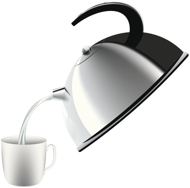 茶壶和杯子图片下载