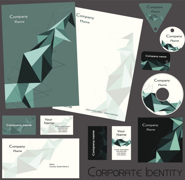 企业形象的模板图片下载